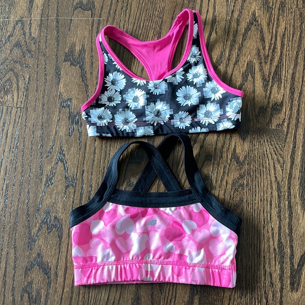 Girls exercise tops